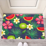 Aloha Tropical Watermelon Pattern Print Rubber Doormat
