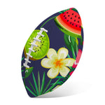 Aloha Tropical Watermelon Pattern Print Rugby Ball