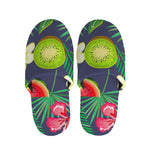 Aloha Tropical Watermelon Pattern Print Slippers