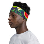 Aloha Tropical Watermelon Pattern Print Sports Headband