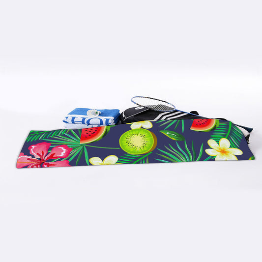 Aloha Tropical Watermelon Pattern Print Sports Towel