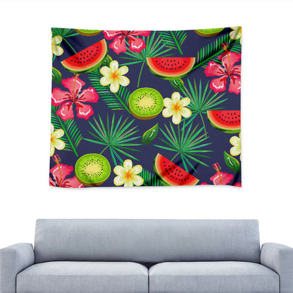 Aloha Tropical Watermelon Pattern Print Tapestry