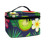 Aloha Tropical Watermelon Pattern Print Travel Makeup Bag