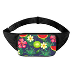 Aloha Tropical Watermelon Pattern Print Waist Bag