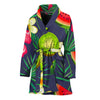 Aloha Tropical Watermelon Pattern Print Women's Bathrobe