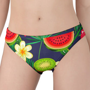 Aloha Tropical Watermelon Pattern Print Women's Panties