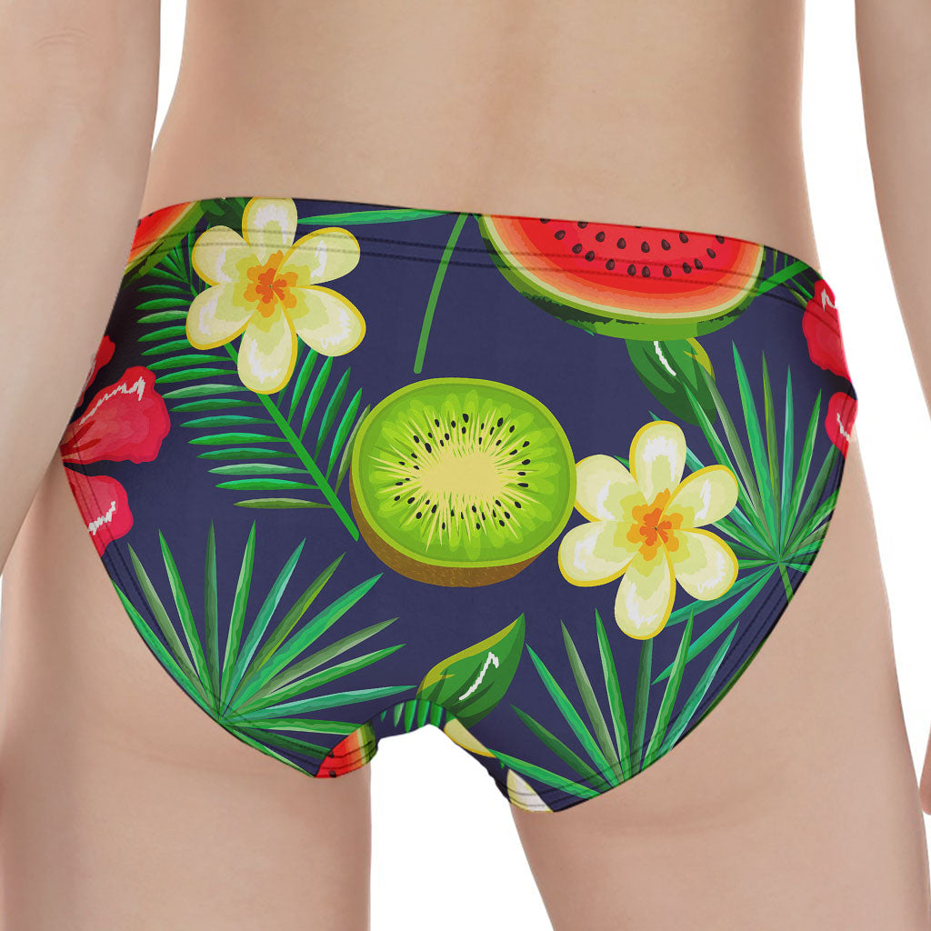 Aloha Tropical Watermelon Pattern Print Women's Panties