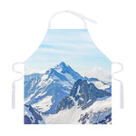Alps Mountain Print Adjustable Apron