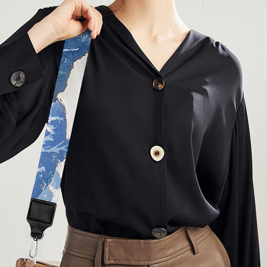 Alps Mountain Print Bag Strap