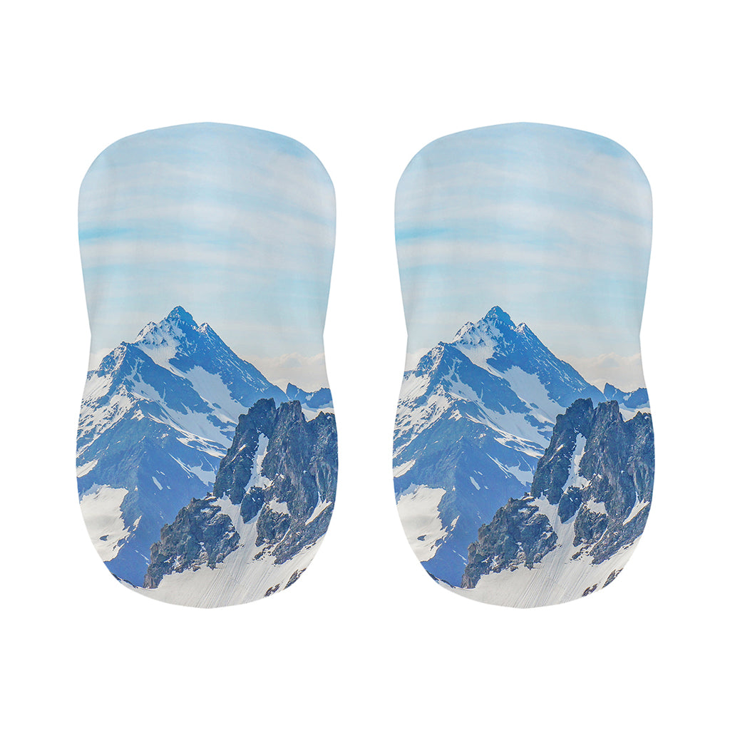 Alps Mountain Print Bar Stool Covers