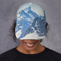Alps Mountain Print Baseball Cap
