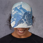 Alps Mountain Print Baseball Cap