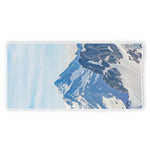 Alps Mountain Print Beach Towel