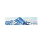 Alps Mountain Print Bed Runner
