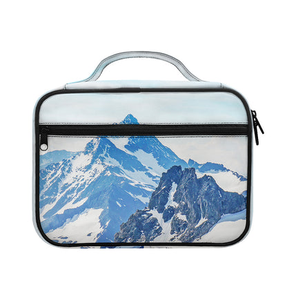 Alps Mountain Print Briefcase Bible Bag