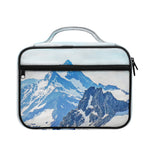 Alps Mountain Print Briefcase Bible Bag