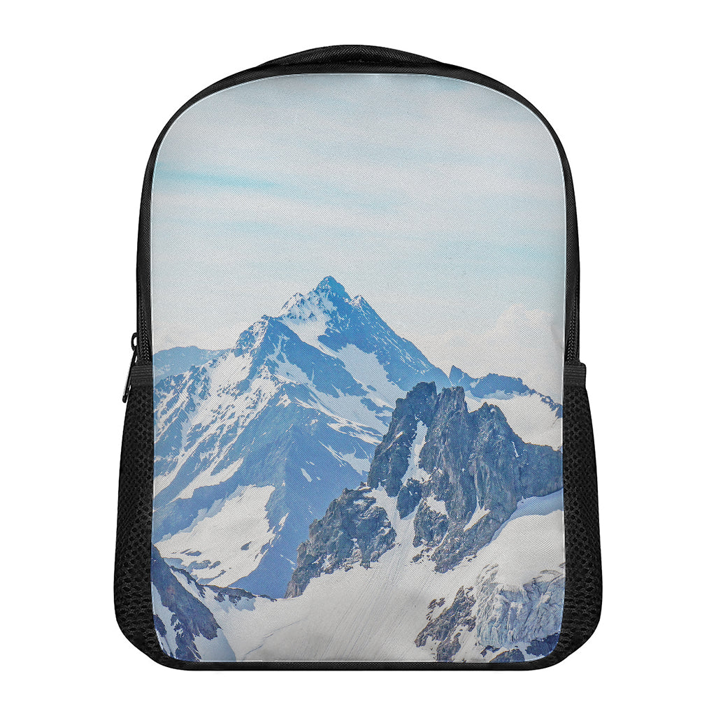 Alps Mountain Print Casual Backpack