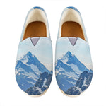 Alps Mountain Print Casual Shoes