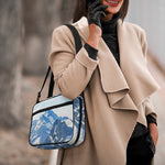 Alps Mountain Print Double Strap Bible Bag