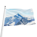 Alps Mountain Print Flag