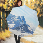 Alps Mountain Print Foldable Umbrella