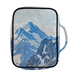 Alps Mountain Print Front Pocket Bible Bag