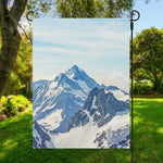 Alps Mountain Print Garden Flag