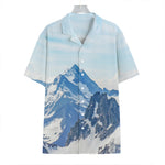 Alps Mountain Print Hawaiian Shirt