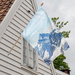 Alps Mountain Print House Flag