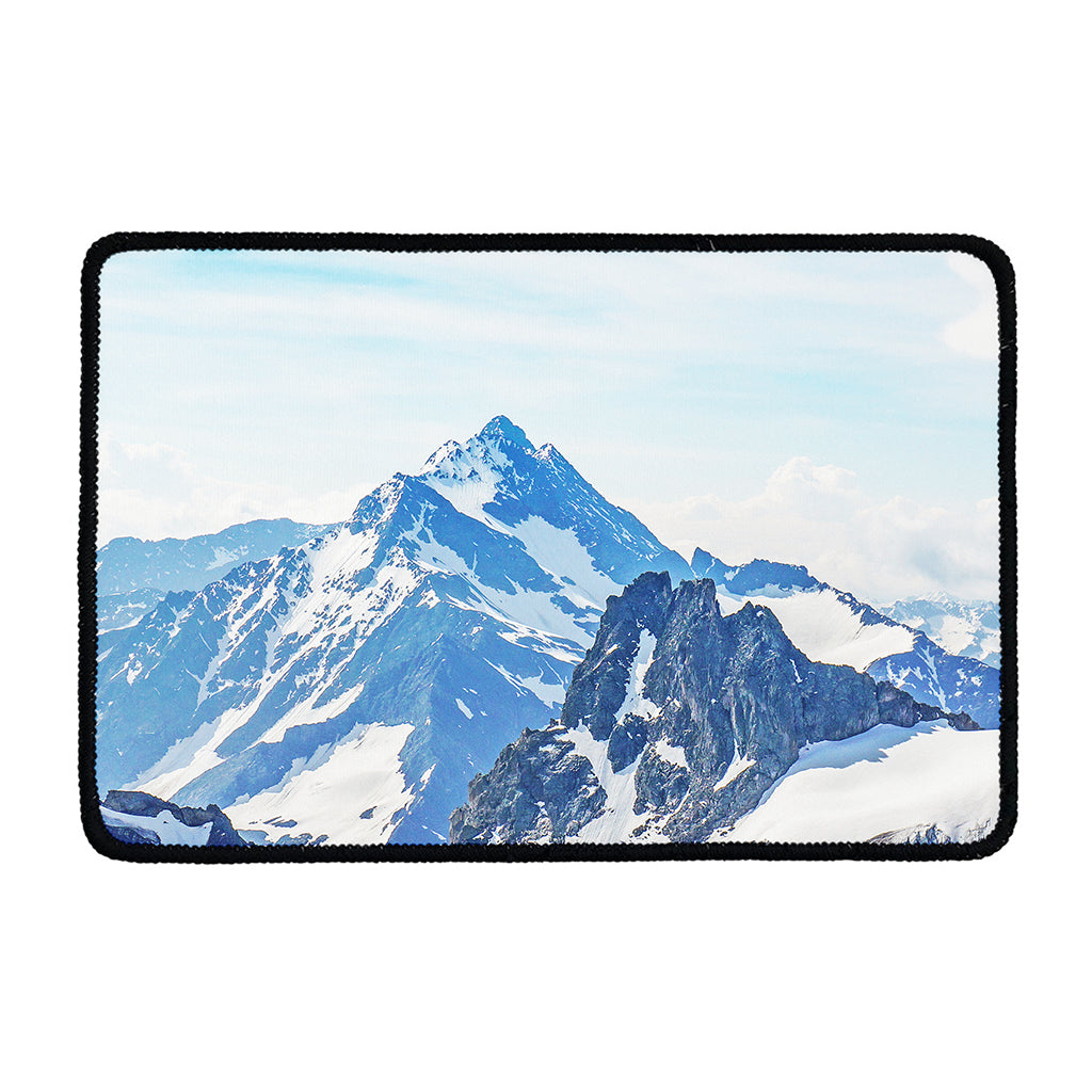 Alps Mountain Print Kitchen Mat