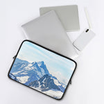 Alps Mountain Print Laptop Sleeve