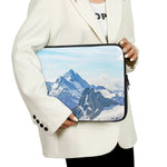 Alps Mountain Print Laptop Sleeve