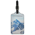 Alps Mountain Print Luggage Tag
