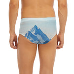 Alps Mountain Print Men's Briefs
