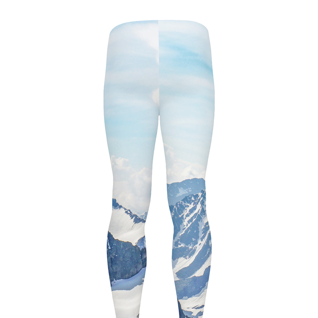 Alps Mountain Print Men's leggings
