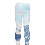 Alps Mountain Print Men's leggings