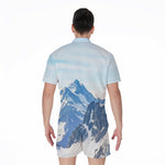 Alps Mountain Print Men's Rompers