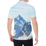 Alps Mountain Print Men's Shirt