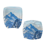 Alps Mountain Print Office Chair Cover