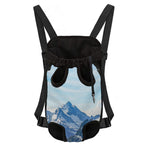 Alps Mountain Print Pet Carrier Backpack