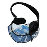 Alps Mountain Print Pet Sling Carrier