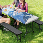 Alps Mountain Print Picnic Table Cover