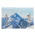Alps Mountain Print Placemat