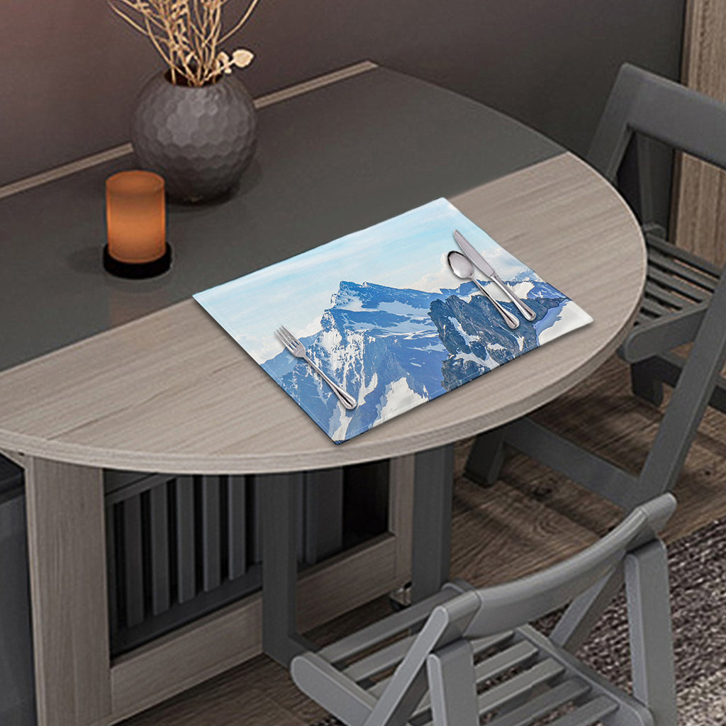 Alps Mountain Print Placemat