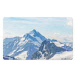 Alps Mountain Print Polyester Doormat