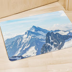 Alps Mountain Print Polyester Doormat
