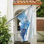 Alps Mountain Print Polyester Flag