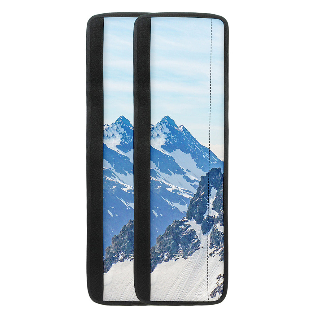 Alps Mountain Print Refrigerator Handle Covers