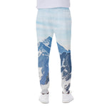 Alps Mountain Print Scuba Joggers
