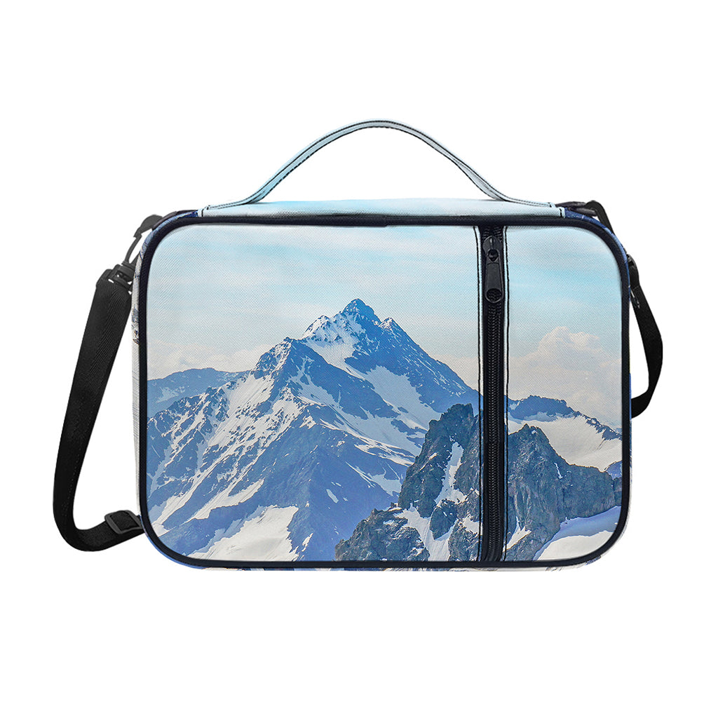 Alps Mountain Print Shoulder Strap Bible Bag
